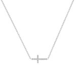 "Crosses" Necklace, Stainless Steel