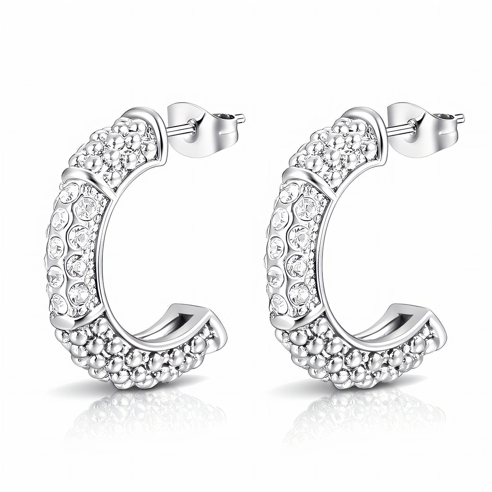 Earrings, Stainless Steel