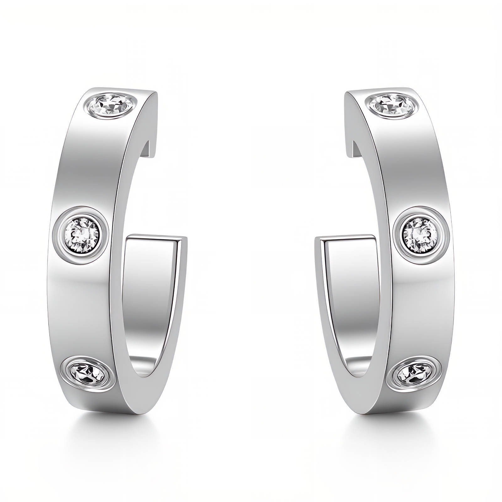 Earrings, Stainless Steel
