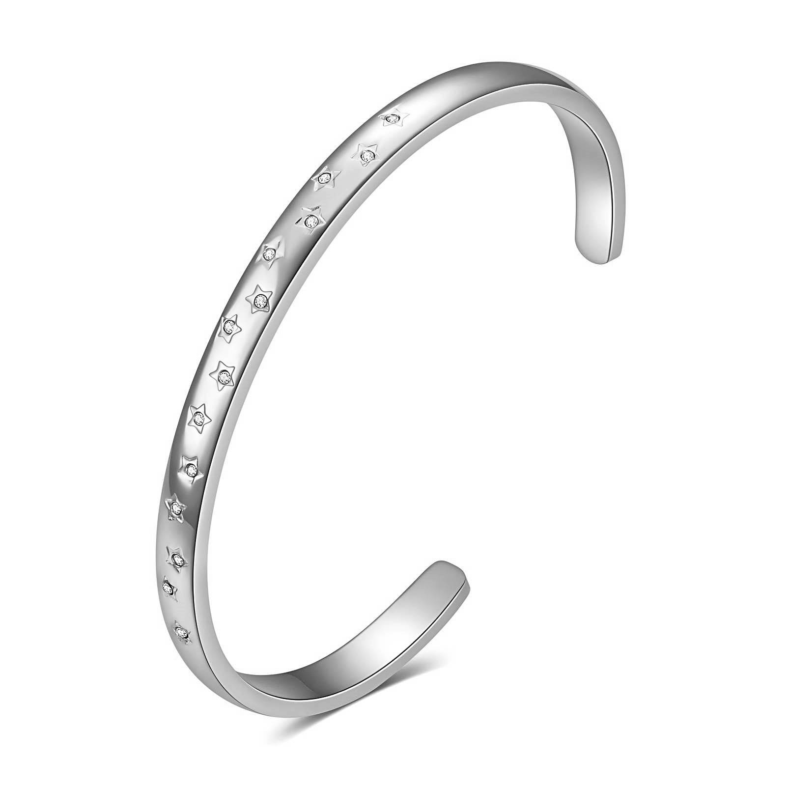 "Star" Bracelet, Stainless Steel