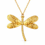 Necklace, 18K Gold Plated Steel