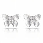 "Butterflies" Earrings, Stainless Steel
